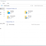 Disable & Prevent Frequent Folders from Automatic Show Up in Windows 10 Quick Access