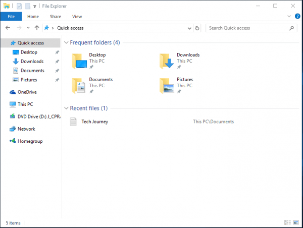 Disable & Prevent Frequent Folders from Automatic Show Up in Windows 10 ...