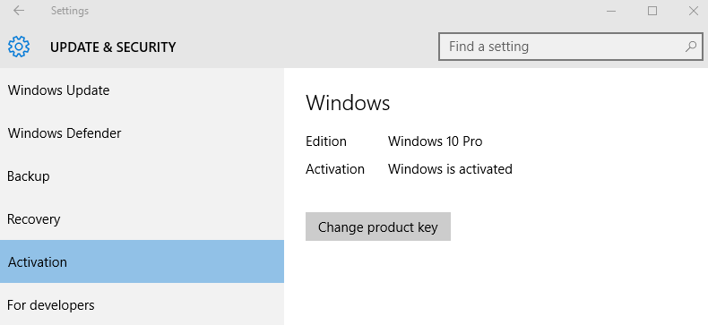 See if Windows is Activated