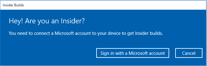 Sign In with a Microsoft Account