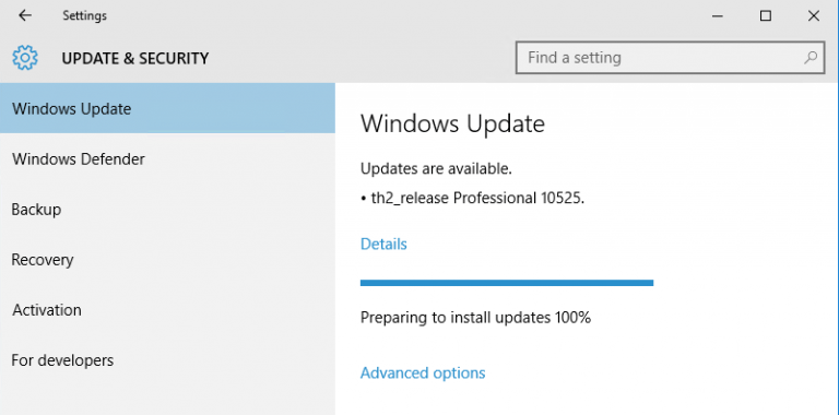 Windows 10 Build 10525 (TH2_Release Branch) Released to Enrolled ...