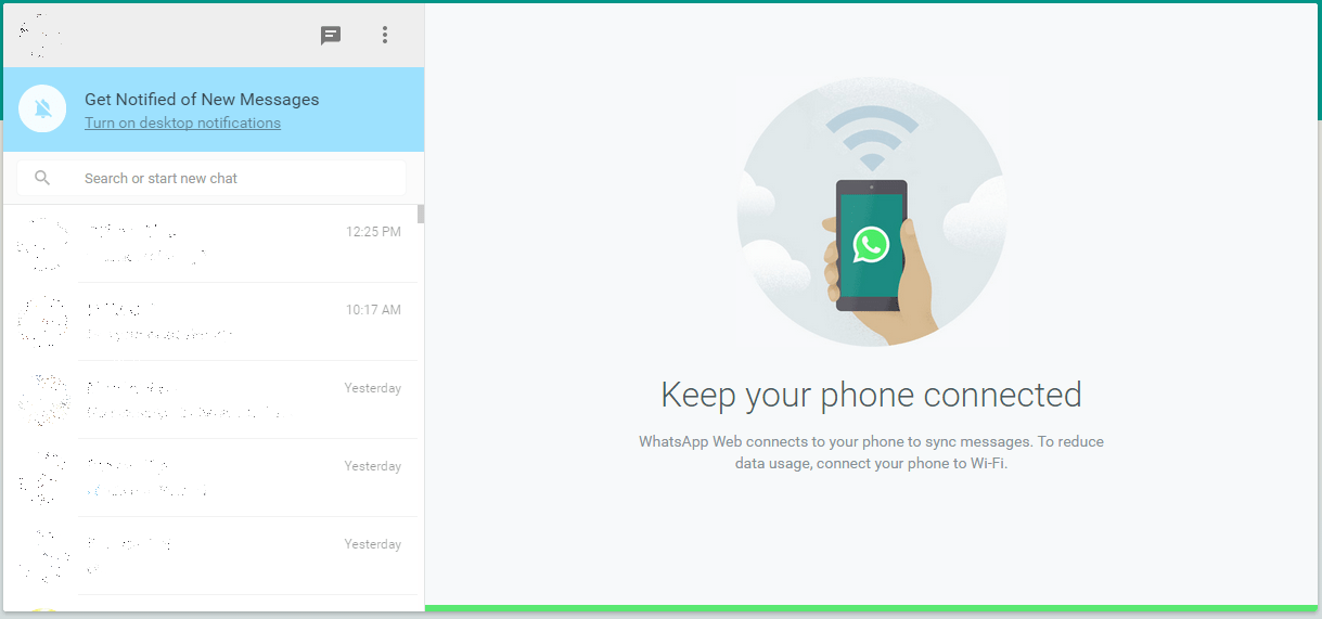 Using WhatsApp on Computer