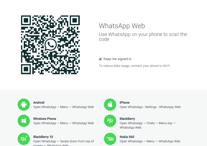 download whatsapp web application