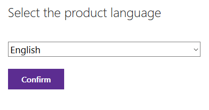 Windows ISO Language
