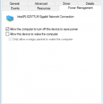 Disallow & Prevent Network Activity from Waking Windows Computer from Sleep