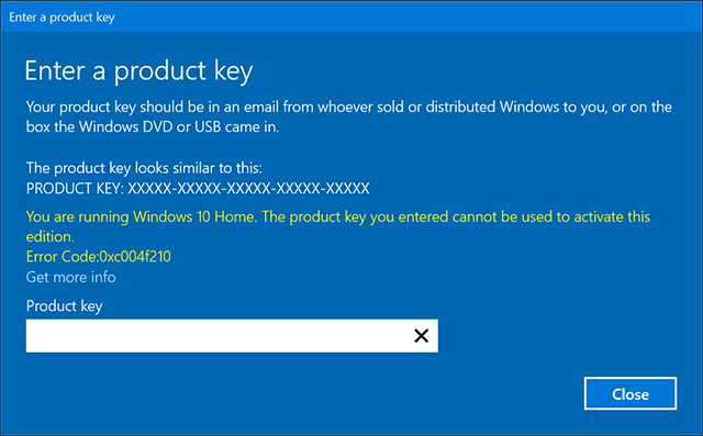 Upgrade Switch From Windows 10 Home To Windows 10 Pro With Product Key To Force Change Edition Tech Journey