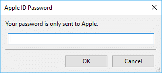 Apple ID Password for Cydia Impactor