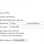 Force HandBrake to Always Use .MP4 File Name Extension (Instead of .M4V)