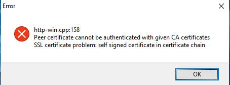 Problem with the ssl ca cert path access rights cydia impactor 182 решение