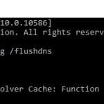 IPConfig Could Not Flush the DNS Resolver Cache: Function Failed During Execution