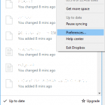 Disable Dropbox Notifications (Files Changed / Synced / Shared / Comments)