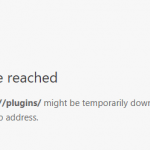 This Site Can't Be Reached When Accessing Chrome://Plugins