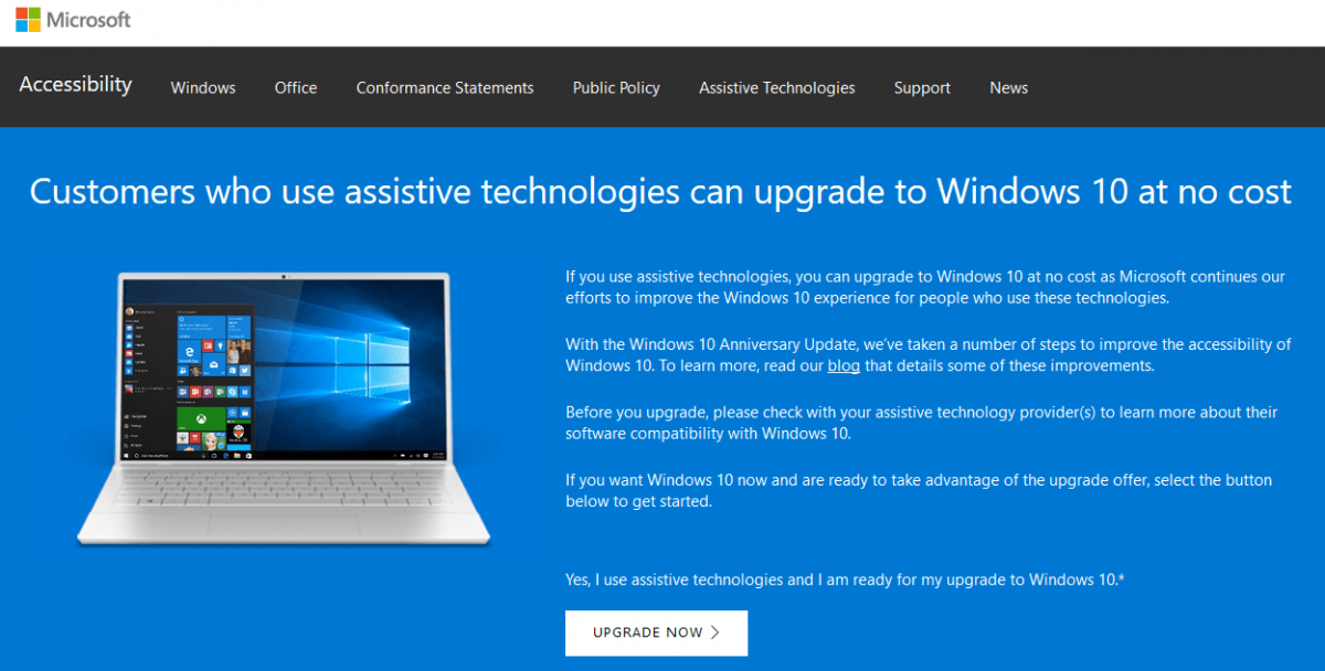 upgrade to windows 10 free download