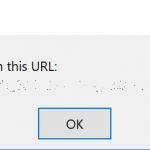 Something Unexpected Went Wrong with This URL When Clicking Hyperlink in Outlook