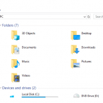 Remove 3D Objects from This PC's Folders and File Explorer Navigation Pane