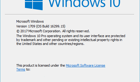 atualizacao windows 10 1709