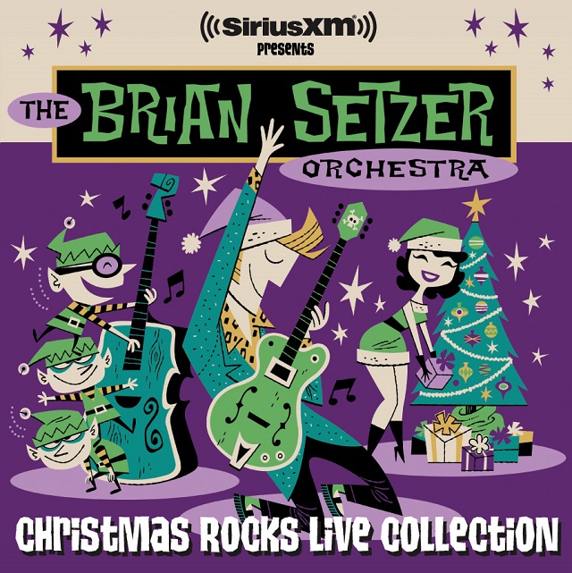 Brian Setzer Band Christmas Rocks Live Collection