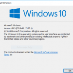 Windows 10 Spring Creators Update v.1803 (Redstone 4) RTM Build 17133 Released