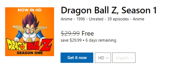 Download or Watch Dragon Ball Z Season 1 Free on Microsoft Store - Tech