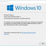 Windows 10 May 2019 Update v.1903 Final RTM Build 18362 Download Released