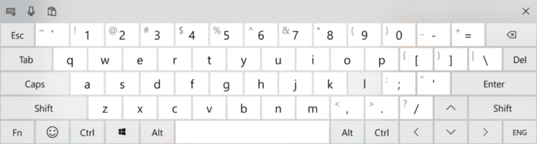 How to Enable Full Standard Layout for Touch Keyboard in Windows 10 ...