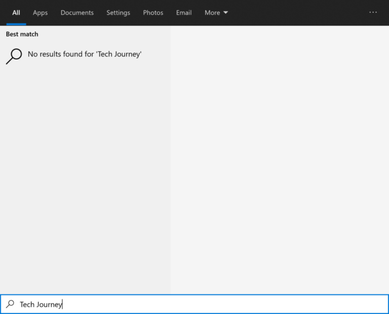 How to Disable Bing Search in Windows 10 Search & Start Menu - Tech Journey