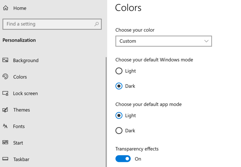 How to Change Taskbar Color in Windows 10 (Light / Dark / Accent) Tech Journey
