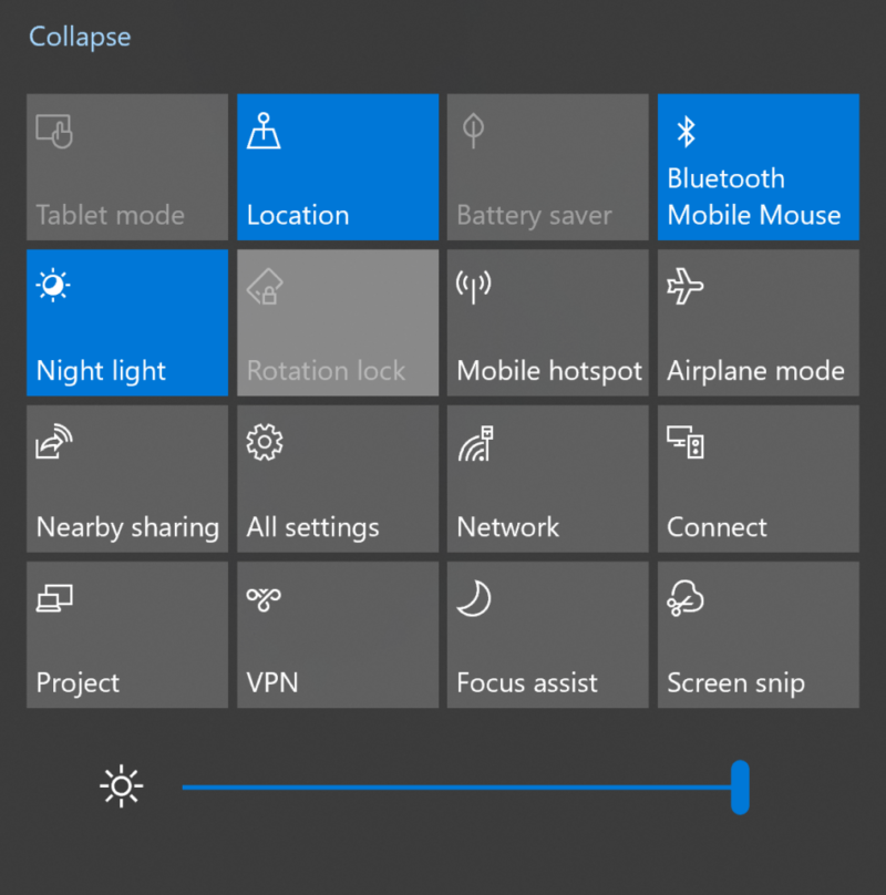 Screen Display Dim (Reduce Brightness) after Windows 10 Wakes Up from