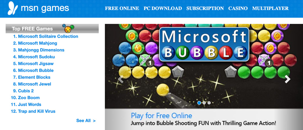 MSN Games - Cubis 2